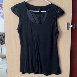 Banana Republic Tee with Satin Detail